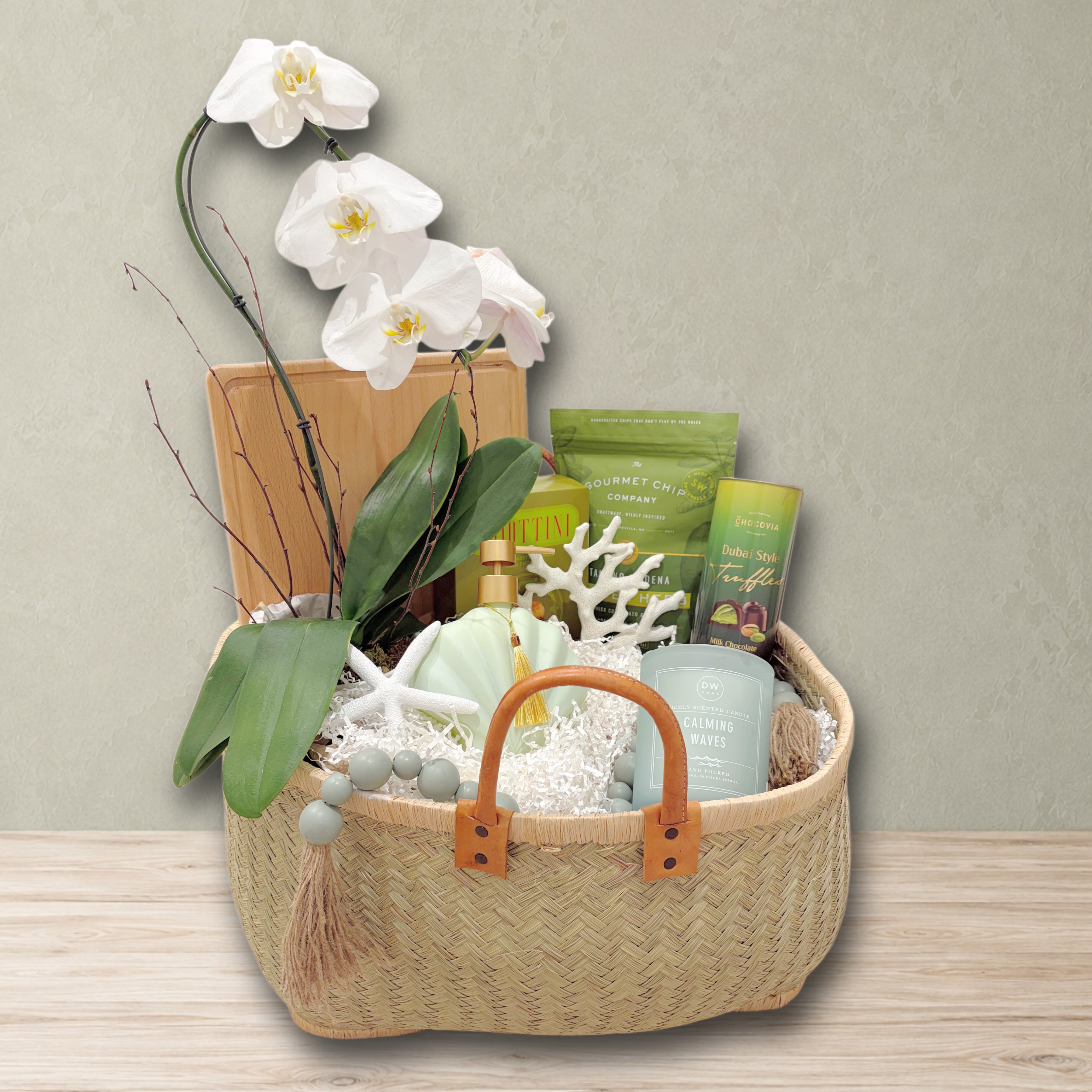 The Coastal Collection gift basket